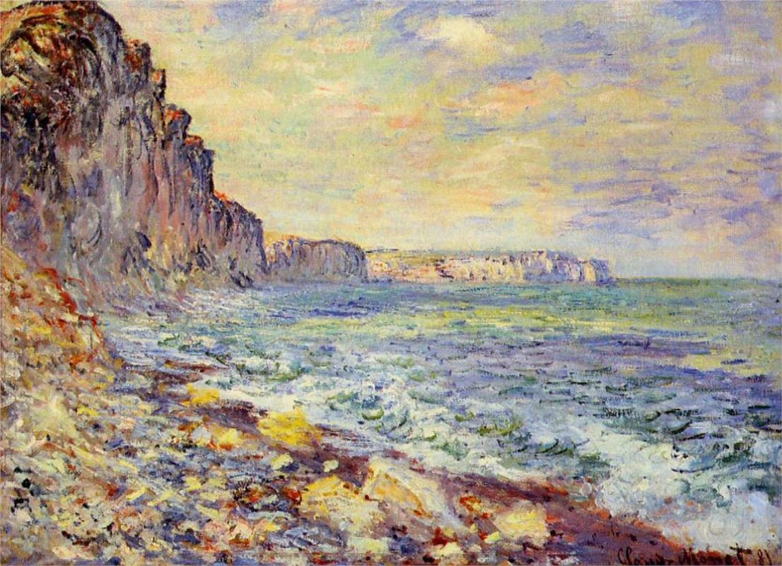 Morning by the Sea - Claude Monet Paintings